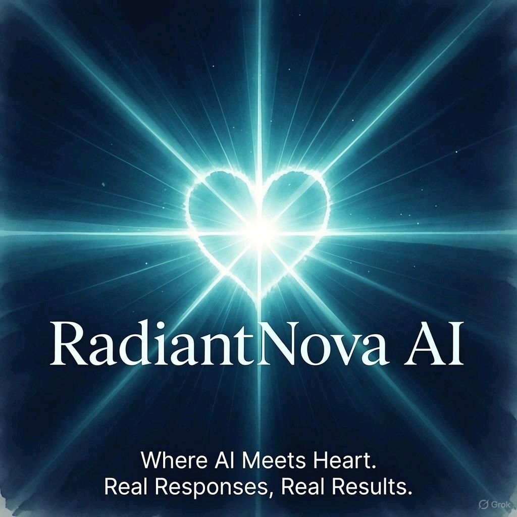 RadiantNova AI Logo